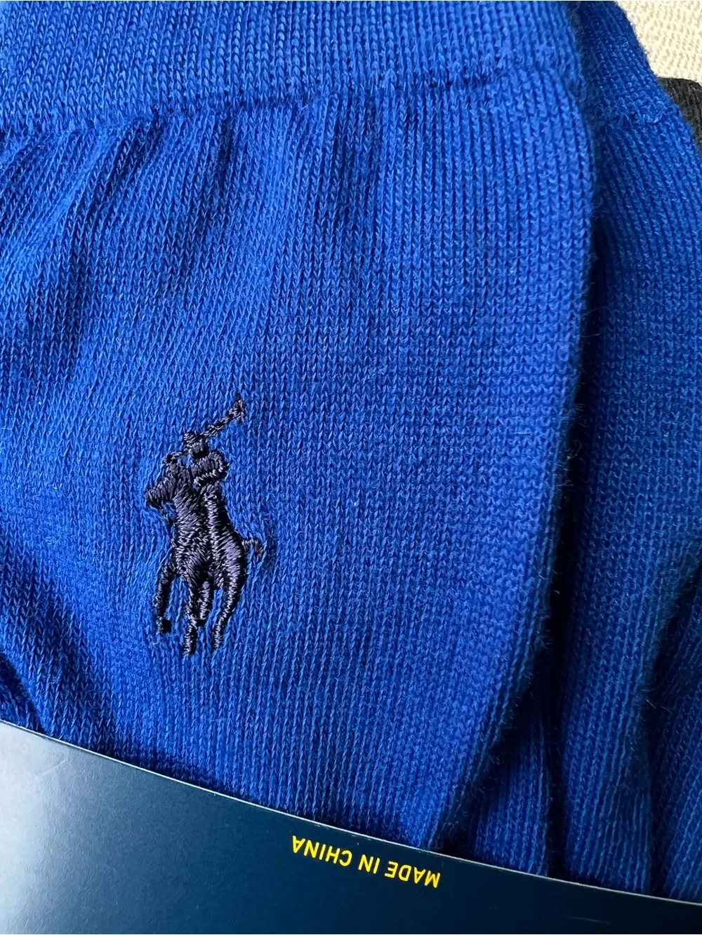 🆕 Polo Ralph Lauren 3 Dress Crew Socks Royal Blue Gray Charcoal Navy NEW 6 12.5